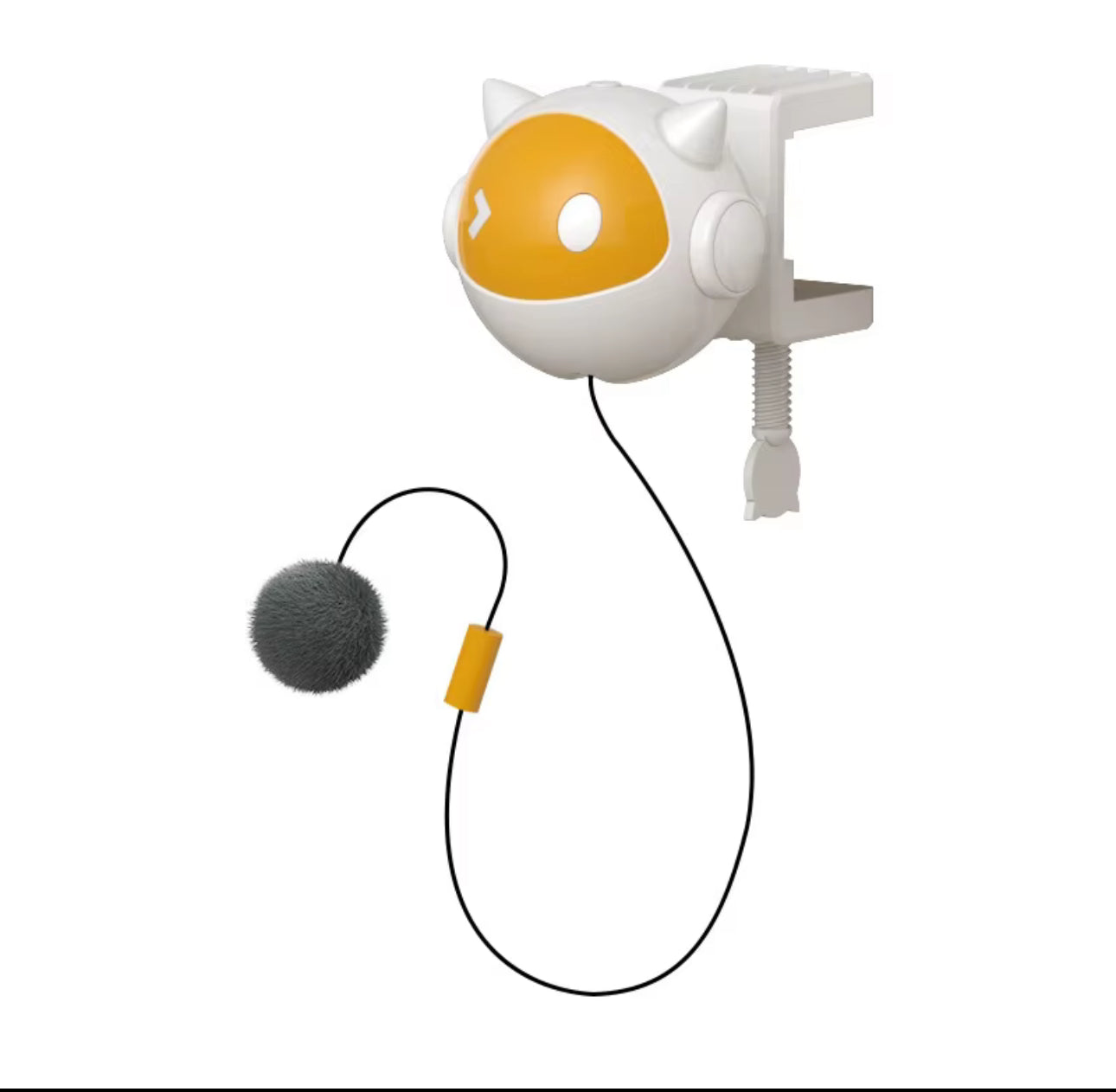 Automatisk kattleksak med rörlig boll